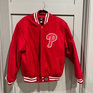 Philadelphia Phillies Wool Bomber Jacket